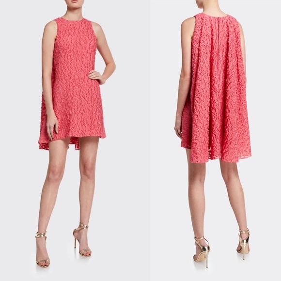 BRANDON MAXWELL Textured Cape Back Mini Dress - NWOT - 4 - Picture 1 of 14